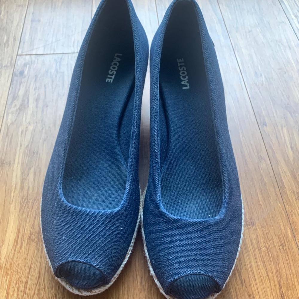 Lacoste Wedge Espadrille Sandal